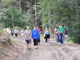Wizyta międzynarodowej grupy młodzieży w Domu Pomocy Społecznej w Podzamku w ramach ŚDM Kraków 2016r